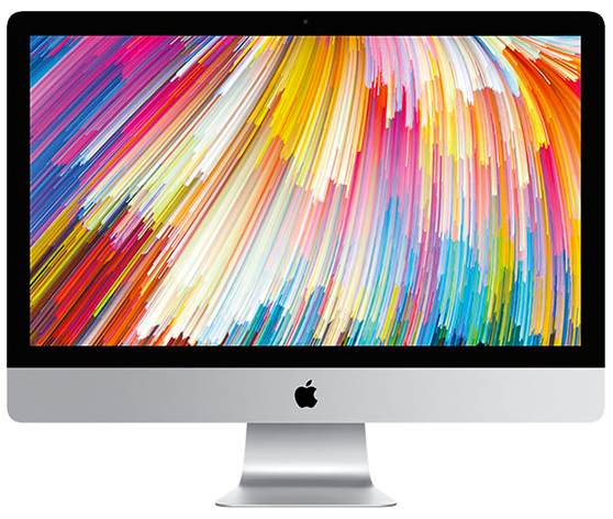 Apple iMac 27-inch Retina 5K Desktop MK472LL/A - Intel Core i5 3.2GHz, 16GB RAM, 256GB SSD - Silver (USED)
