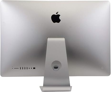 Apple iMac 27-inch Retina 5K Desktop MK472LL/A - Intel Core i5 3.2GHz, 16GB RAM, 256GB SSD - Silver (USED)